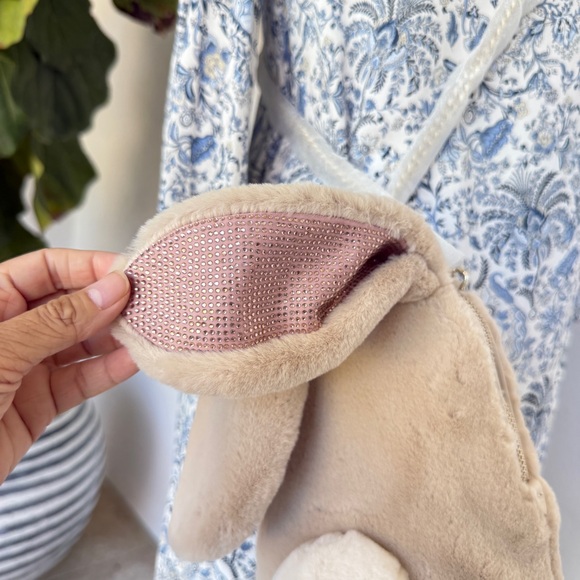 Kate Spade Bunny Rabbit Faux Fur Crossbody Bag K5504 - Picture 12 of 14